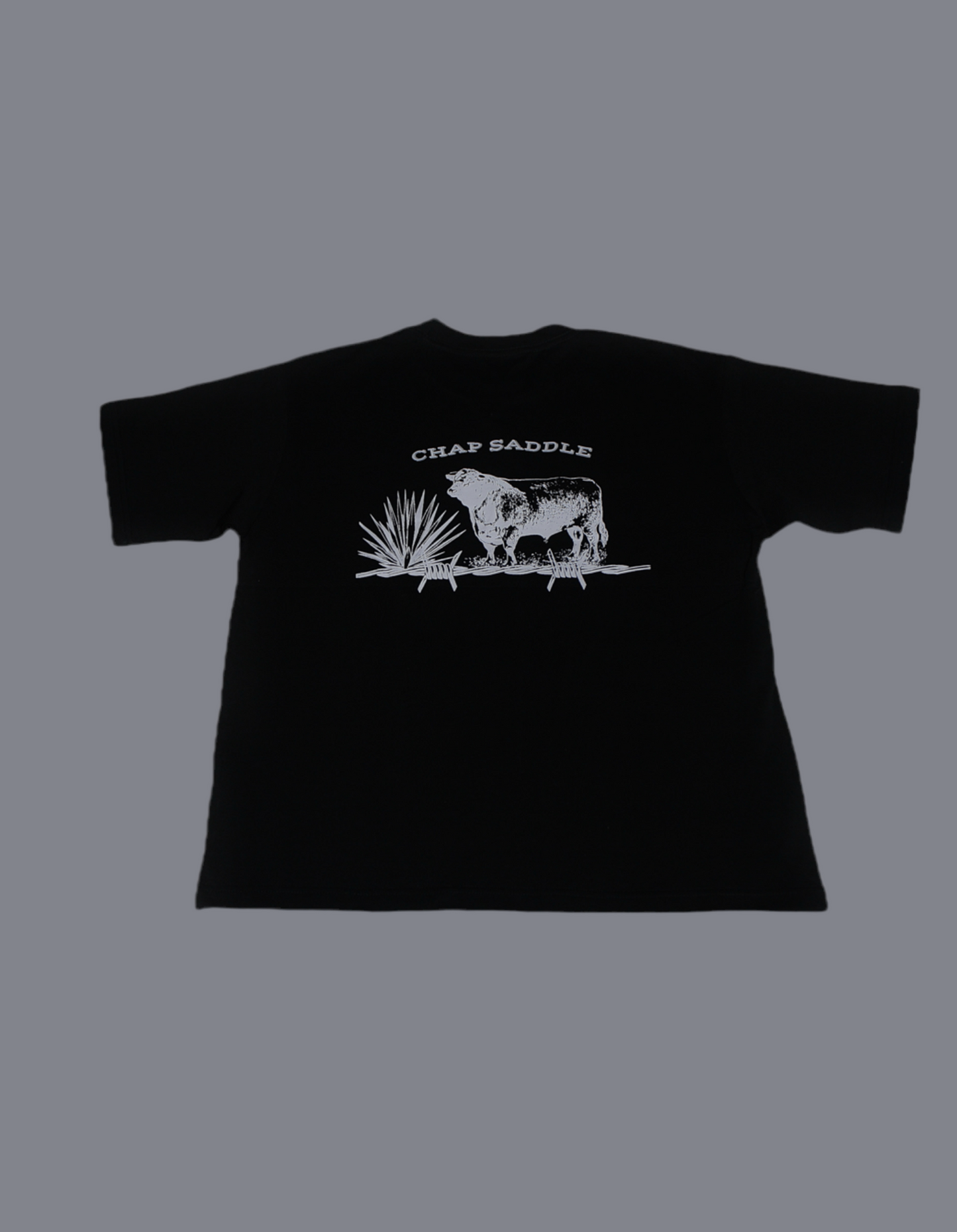 Black Chap Saddle T-Shirt