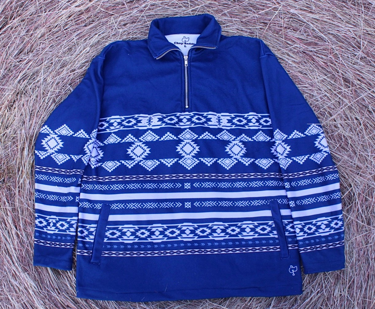 Chap Saddle Fleece sweater