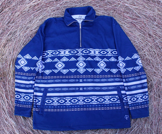 Chap Saddle Fleece sweater