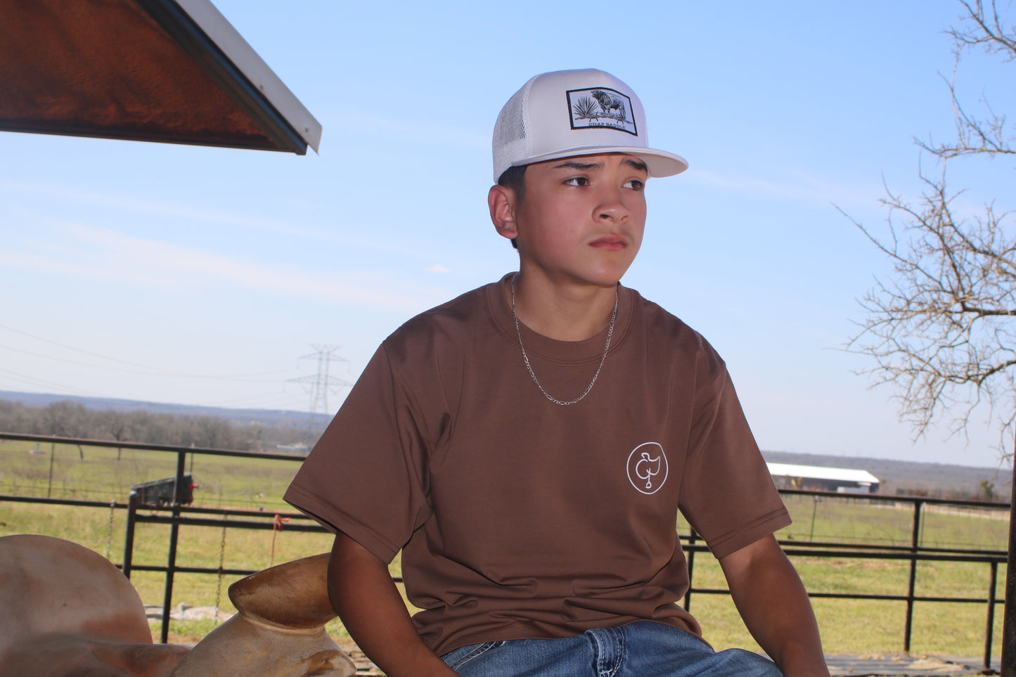Brown Chap Saddle T-Shirt