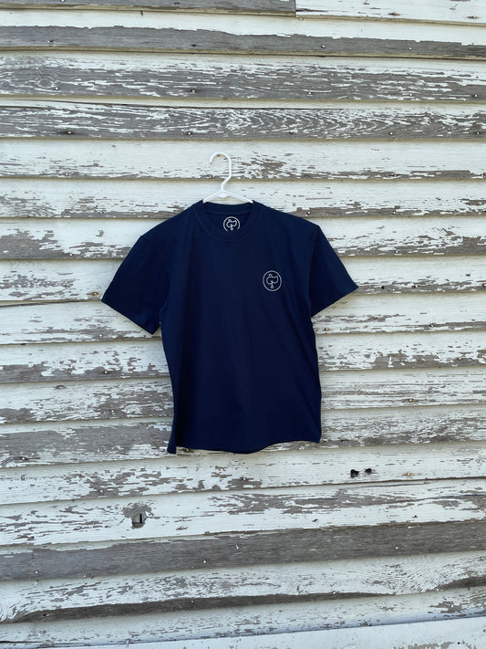 Blue Chap Saddle bull T-Shirt